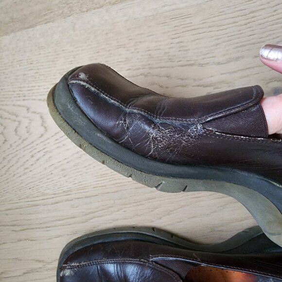 Women's Aldo brown loafer shoes size 7 early 2000s - Picture 8 of 9